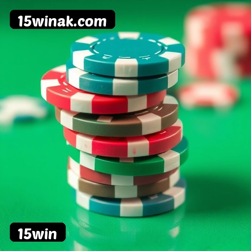 App 15win para iOS e Android — interface mobile, login biométrico e PIX integrado